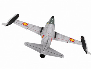 lockheed t-33 Modello 3D