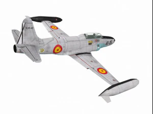 洛克希德T-33 3D 模型