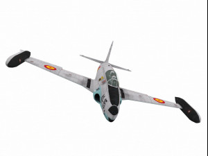lockheed t-33 Modello 3D