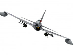 lockheed p-80 estrella fugaz Modelo 3D