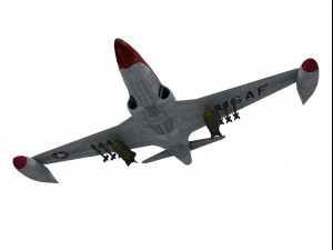 lockheed p-80 shooting star 3D 模型