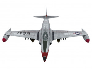 lockheed p-80 shooting star 3D 模型