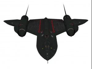 lockheed sr-71 melro Modelo 3D