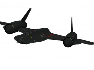 lockheed sr-71 blackbird Model 3D
