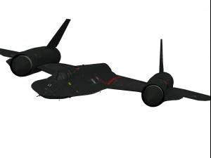 lockheed sr-71 melro Modelo 3D
