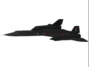 lockheed sr-71 melro Modelo 3D