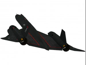 lockheed sr-71 melro Modelo 3D