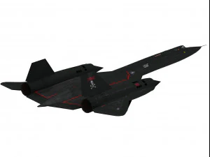 lockheed sr-71 melro Modelo 3D