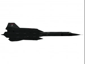 lockheed sr-71 melro Modelo 3D