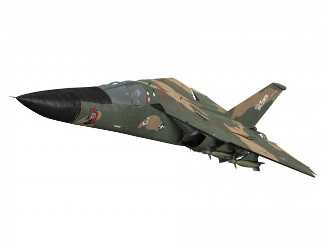 general dynamics f-111 a aardvark Modèle 3D .c4d .max .obj .3ds .fbx .stl .blend 