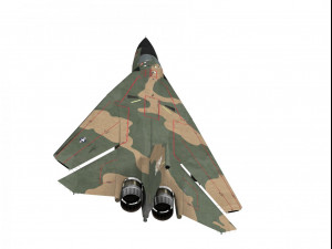 general dynamics f-111 a aardvark Modèle 3D