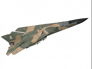 general dynamics f-111 a aardvark 3D Model