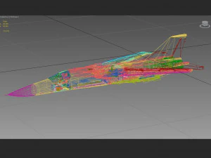 general dynamics f-111 a aardvark 3D Model