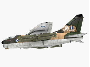ltv a-7 corsair ii 3D Model
