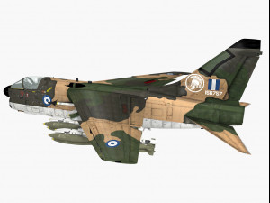 ltv a-7 corsair ii 3D Model