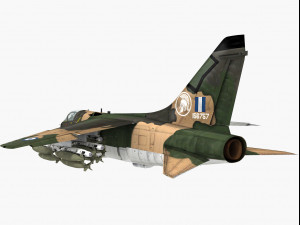 ltv a-7 corsair ii 3D Model