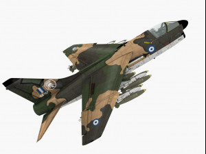 ltv a-7 corsair ii 3D Model