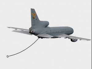 lockheed tristar raf 3D Модель