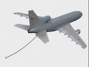 lockheed tristar raf 3D Модель