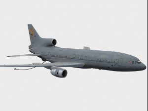 lockheed tristar raf 3D Модель