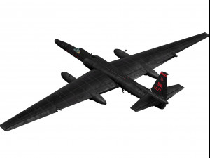 lockheed u-2 dragon lady Model 3D