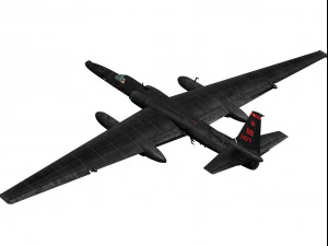 lockheed u-2 dragon lady 3D Model