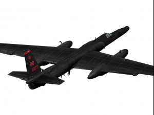 lockheed u-2 dragon lady Model 3D