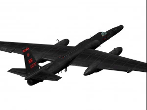lockheed u-2 dragon lady 3D Model