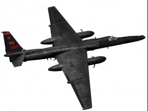 lockheed u-2 dragon lady 3D Model
