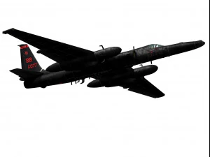lockheed u-2 dragon lady 3D Model