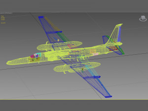 lockheed u-2 dragon lady Model 3D