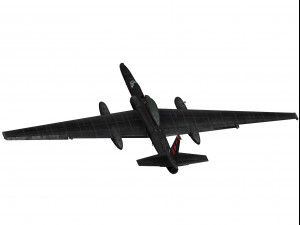 lockheed u-2s dragon lady 3D Модель