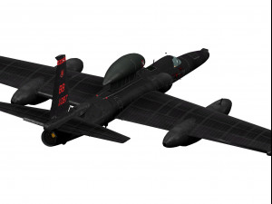 lockheed u-2s dragon lady 3D Модель