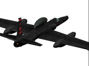 लॉकहीड यू-2एस ड्रैगन लेडी 3D मॉडल