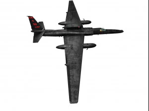 लॉकहीड यू-2एस ड्रैगन लेडी 3D मॉडल