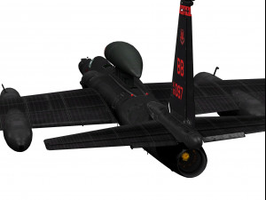 lockheed u-2s dragon lady 3D Модель