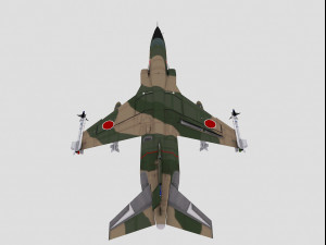 mitsubishi f-1 two versions 3D Модель