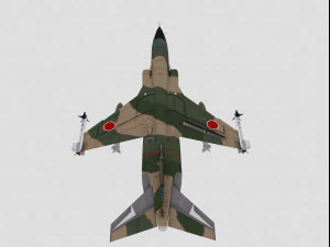mitsubishi f-1 two versions 3D Model