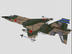 mitsubishi f-1 two versions 3D Модель