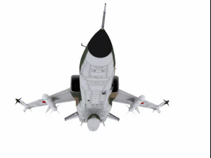 mitsubishi f-1 two versions 3D Model