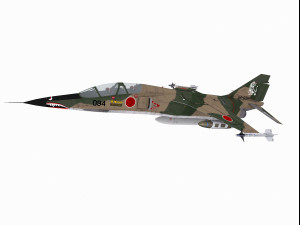 mitshubishi t-2 3D-Modell