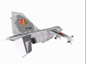 mitshubishi t-2 3D-Modell