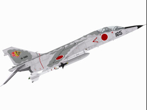 mitshubishi t-2 3D-Modell