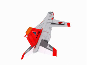 mitshubishi t-2 3D-Modell