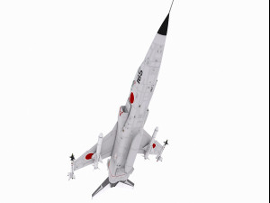 mitshubishi t-2 3D-Modell