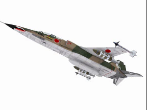 mitshubishi t-2 3D Model