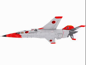 mitshubishi t-2 3D-Modell