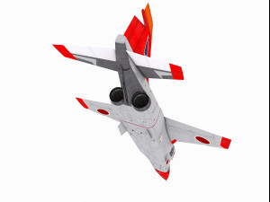 mitshubishi t-2 3D-Modell