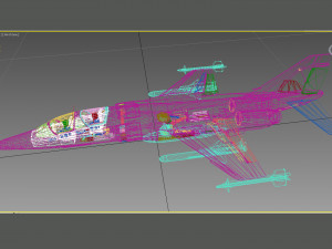 mitshubishi t-2 3D-Modell