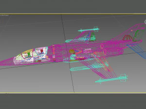 mitshubishi t-2 3D Model